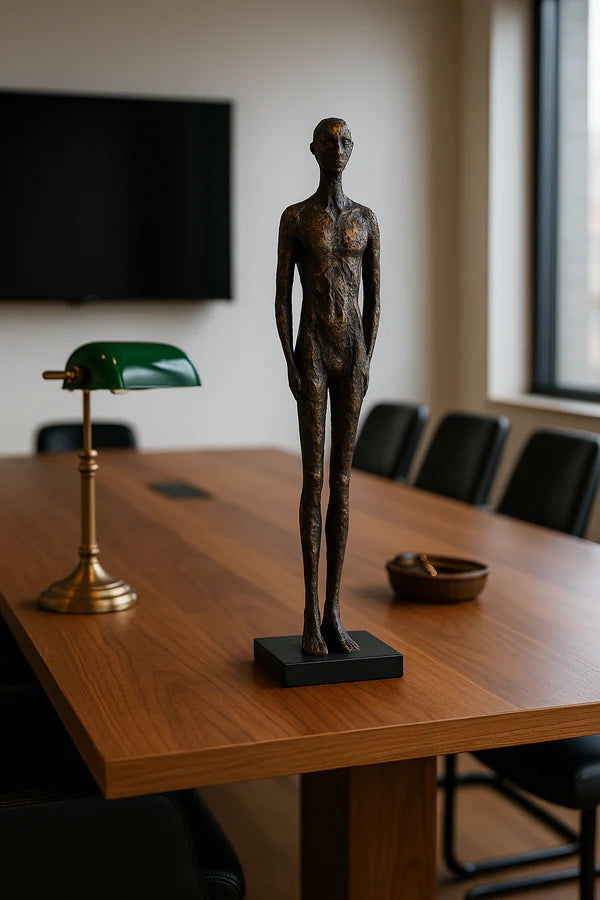 CHRISTIANO M COPPER DECORATIVE FIGURINE