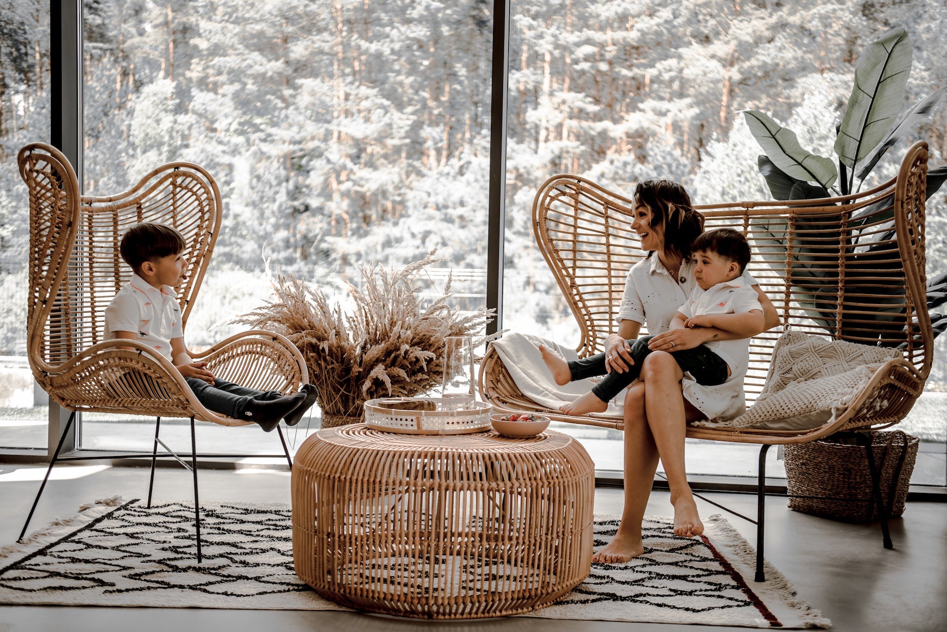 Rattan Sofa - Rattan Furniture - Boho Style Chair - Monnarita