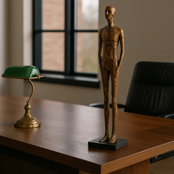 CHRISTIANO M COPPER DECORATIVE FIGURINE