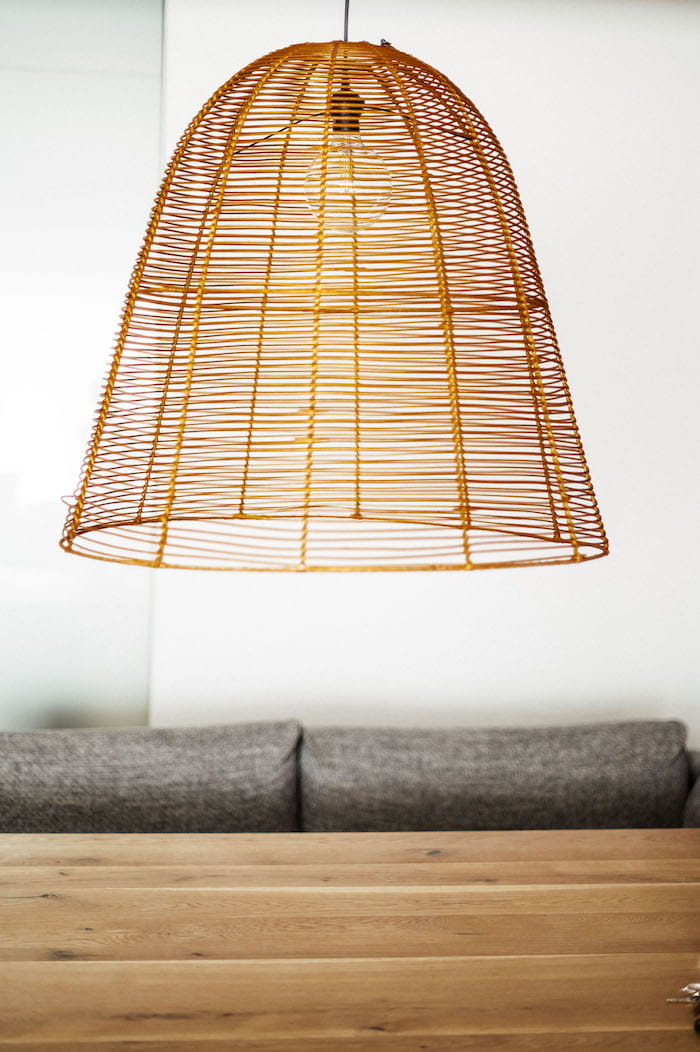 BELLA RATTAN LAMPE