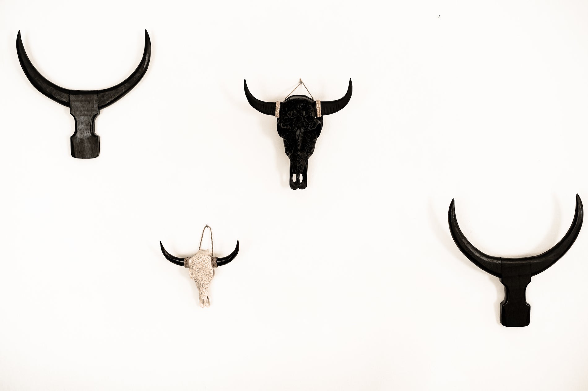 Bull Head Decor - Hang Wall Decor - Monnarita - handmade decor