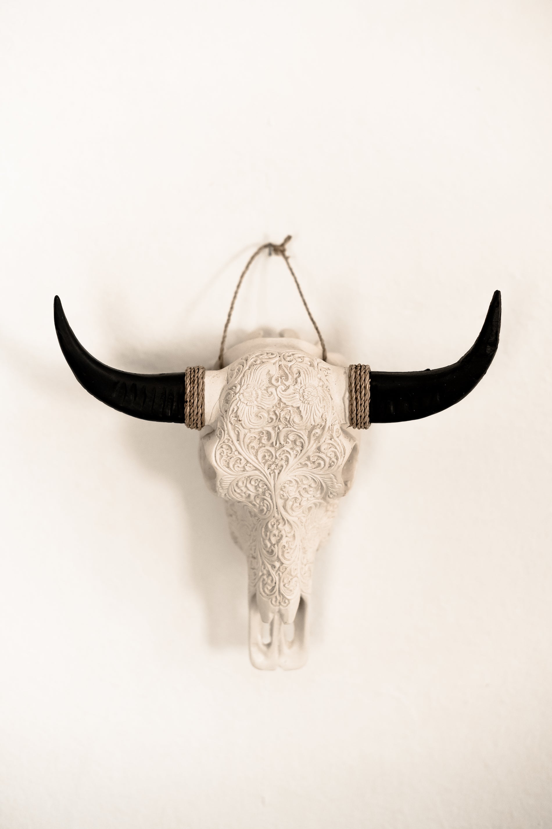 Bull Head Decor - Hang Wall Decor - Monnarita - handmade decor