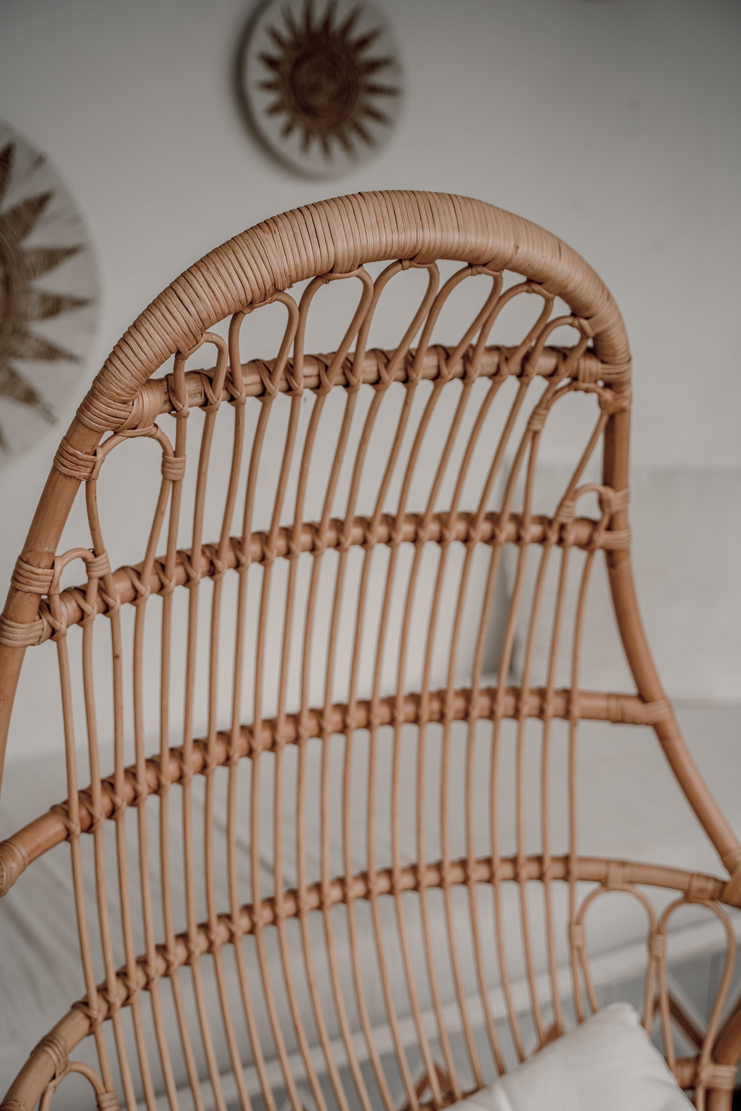 Rattan Chair - Rattan Furniture - Boho Style Chair - Monnarita - handmade chair